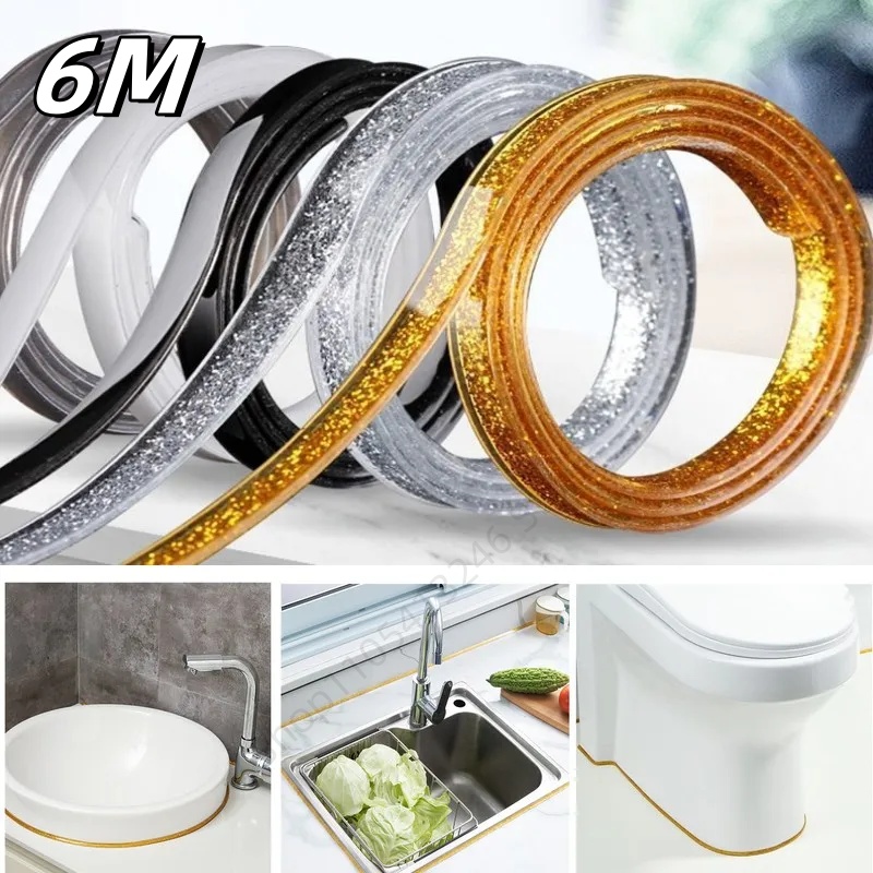 Home Decor Wall Molding - 6M Self Adhesive Living Room Seam