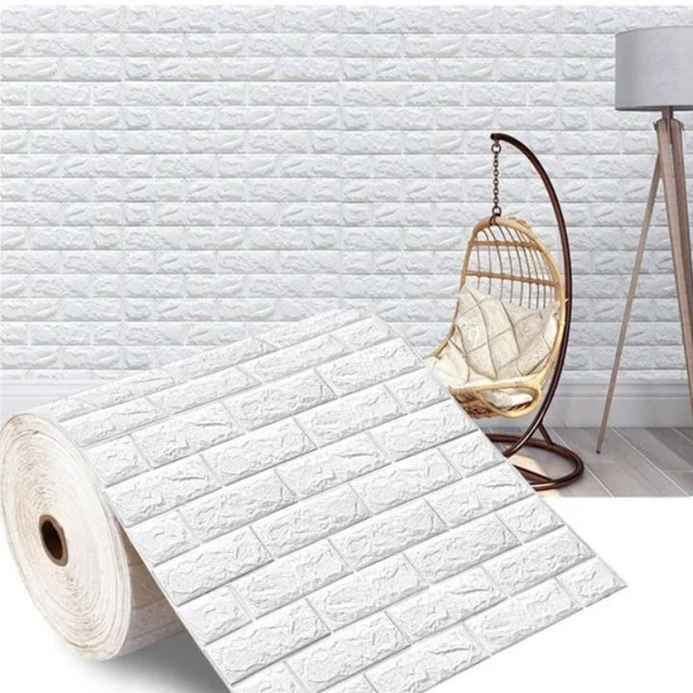 Home Decor Wall Molding - 77cm*70cm 3D Wall Sticker Imitation Brick