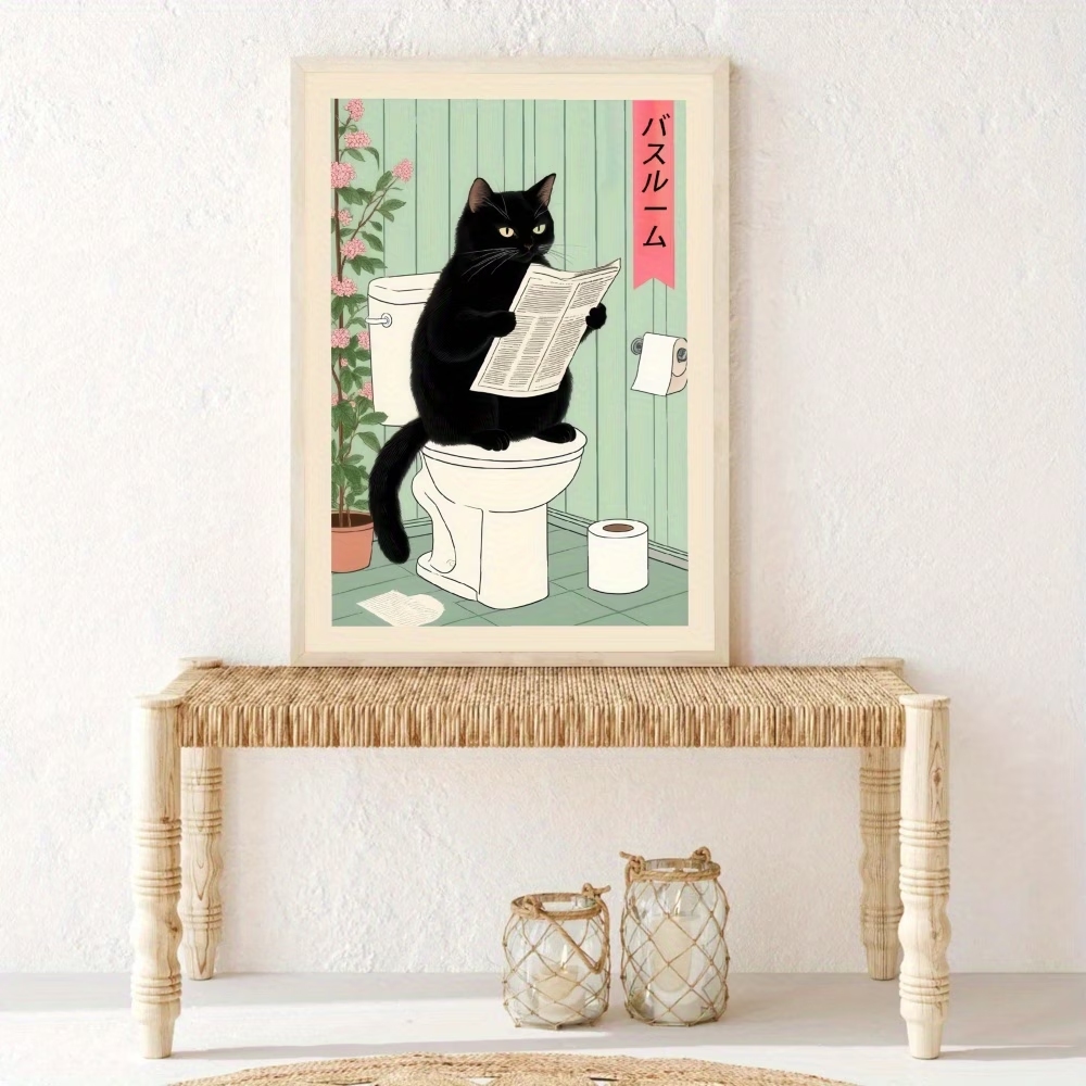 Modern,Retro Interesting Toile - огляд і ціна Home Decor Cat