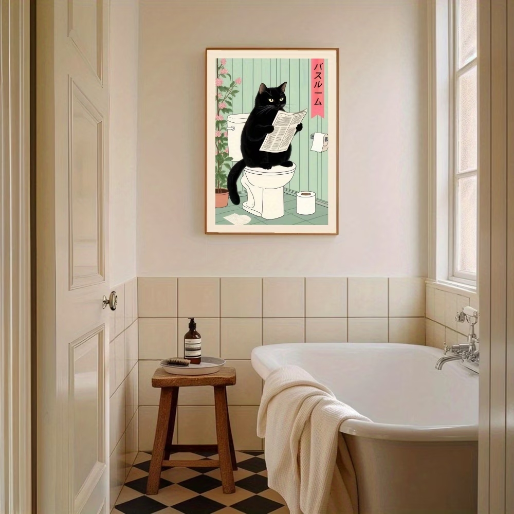 Modern,Retro Interesting Toile - огляд і ціна Home Decor Cat