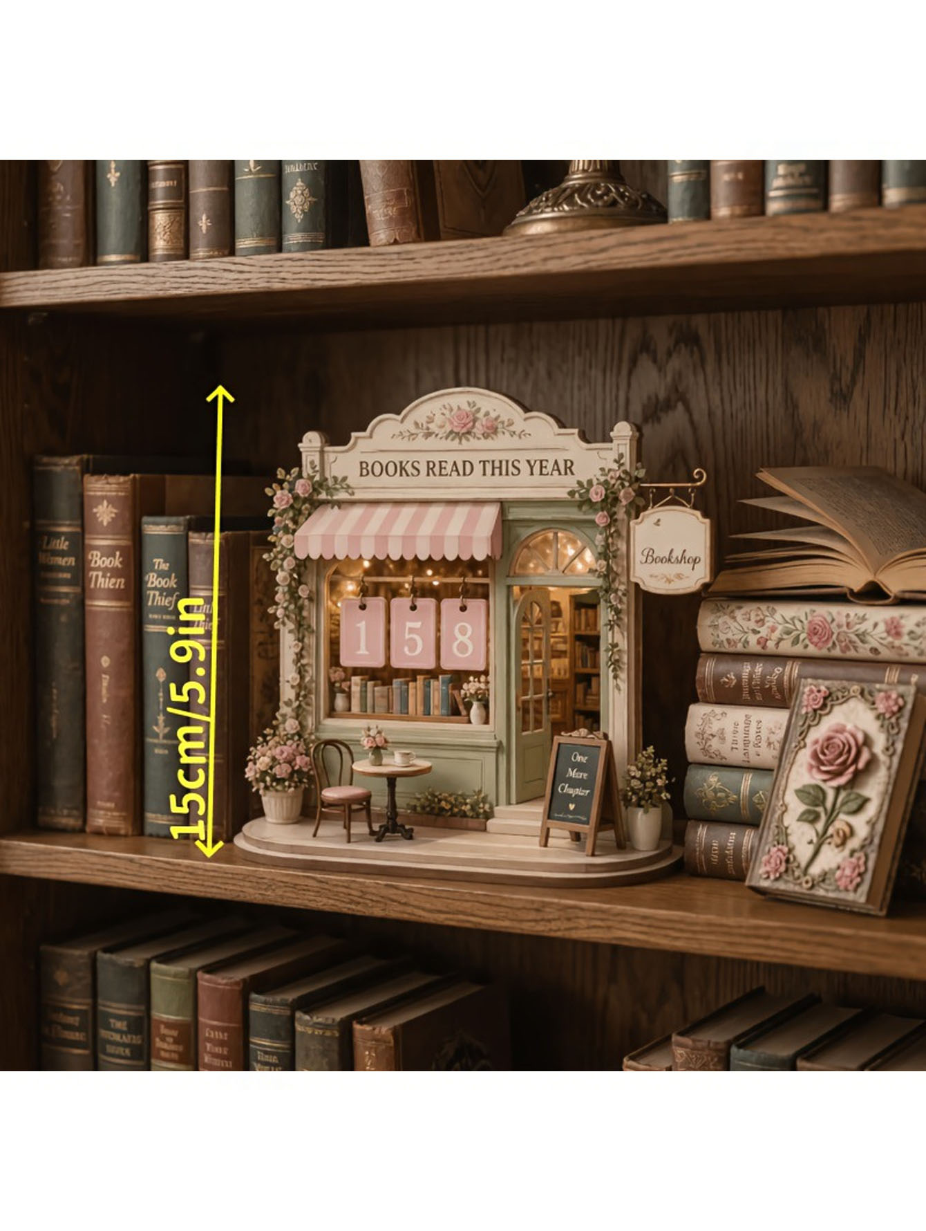 A Set of Wooden Retro Reading  - огляд і ціна Home Decor Catalog