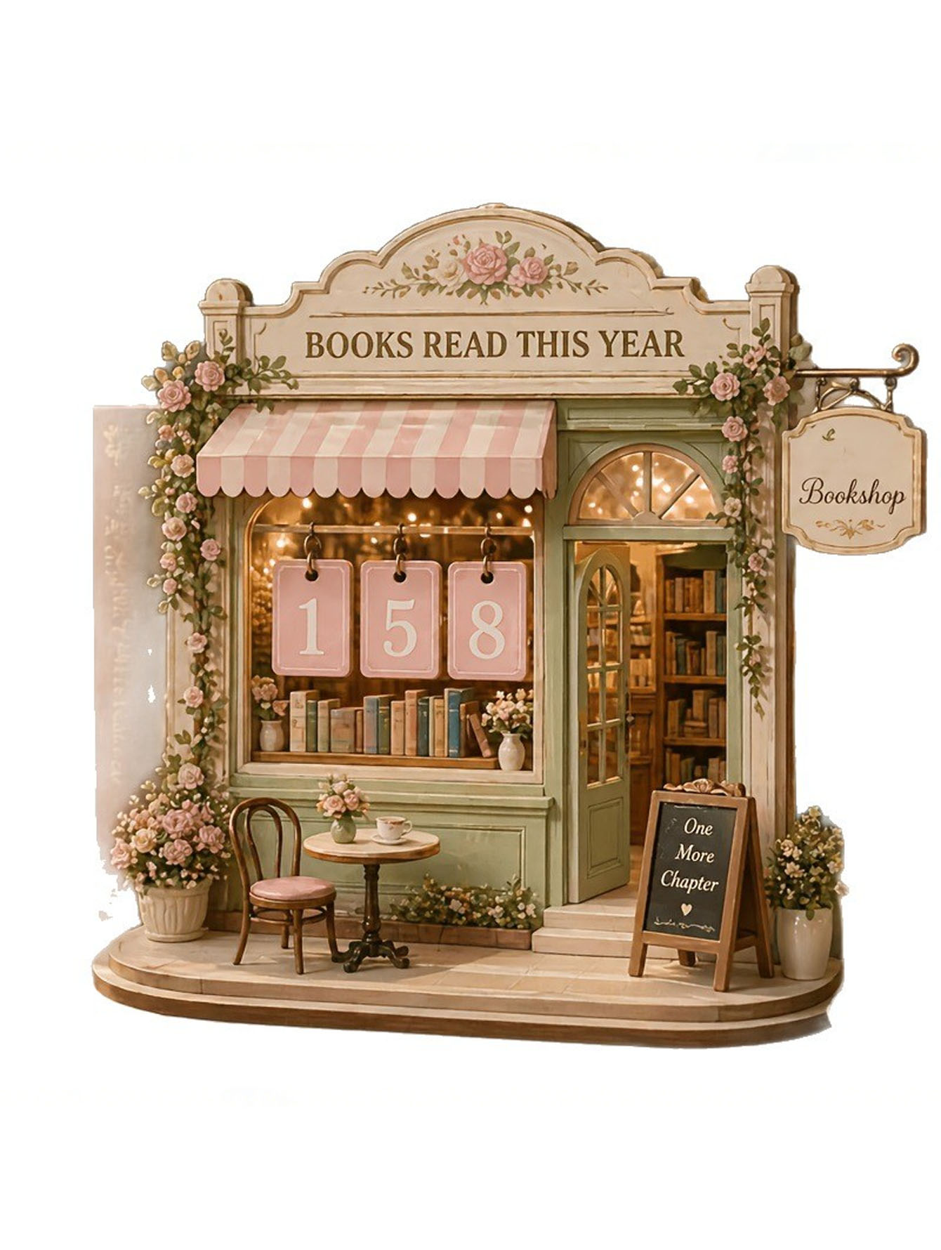 A Set of Wooden Retro Reading  - огляд і ціна Home Decor Catalog