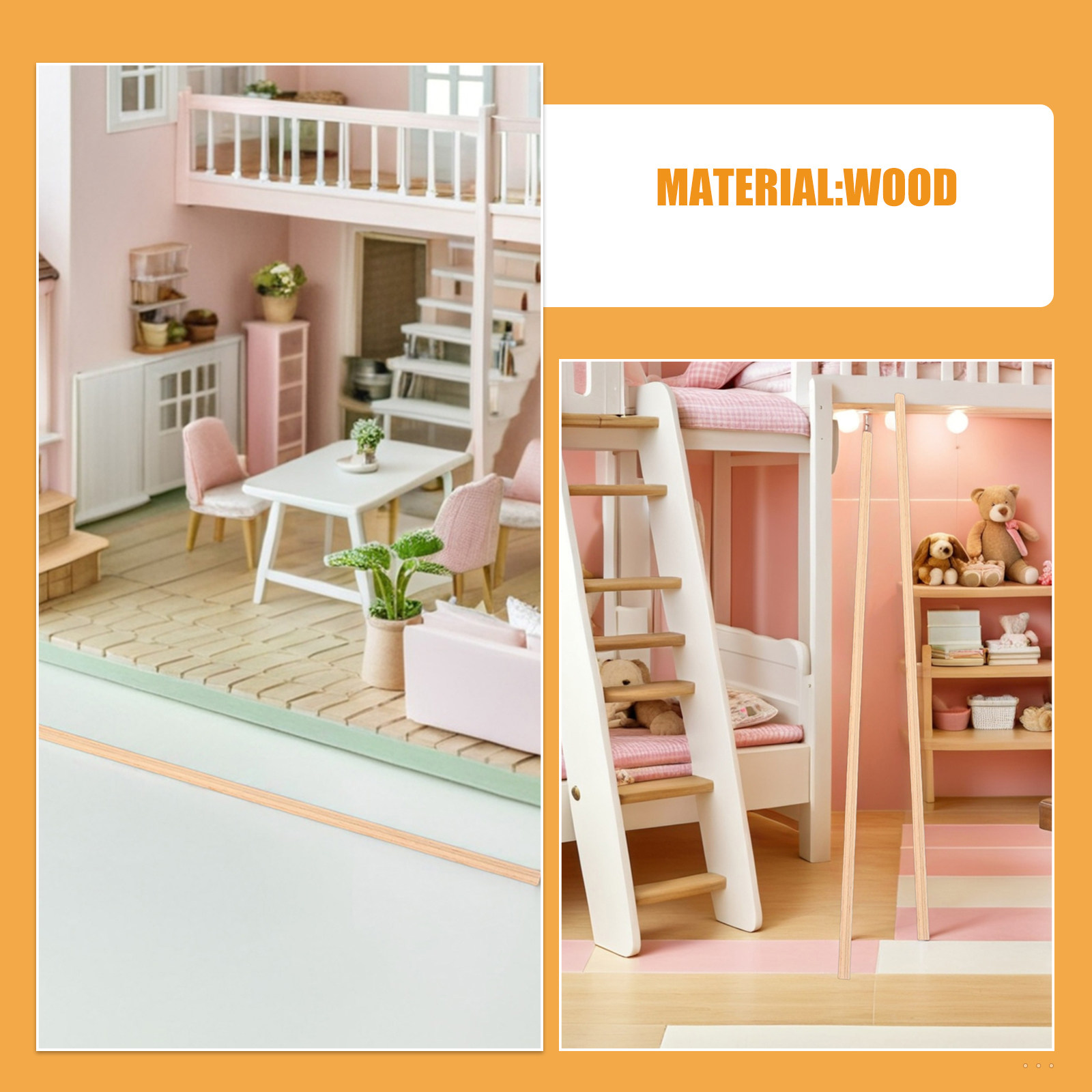 5Pcs Realistic Wood Door Trim  - огляд і ціна Home Decor Wall Molding
