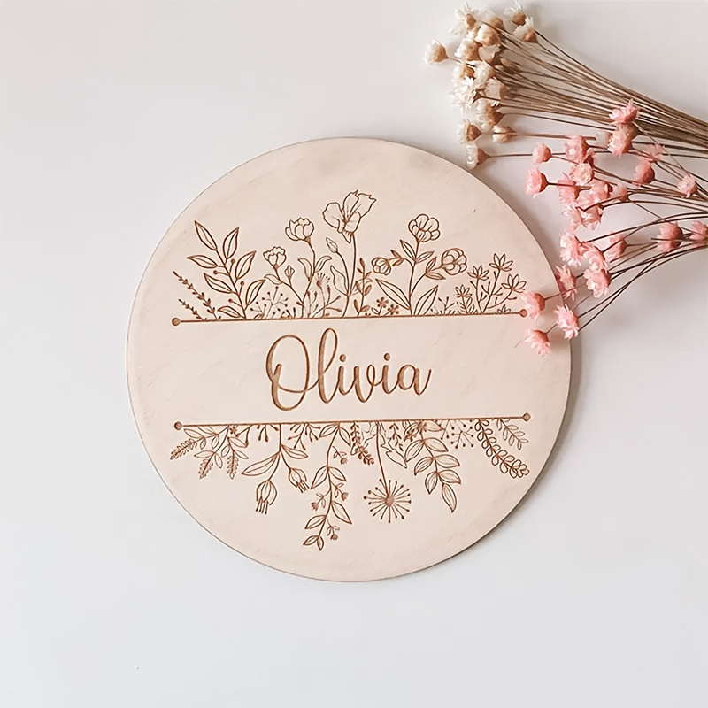 Personalized Floral Engraved N - огляд і ціна Home Decor Product