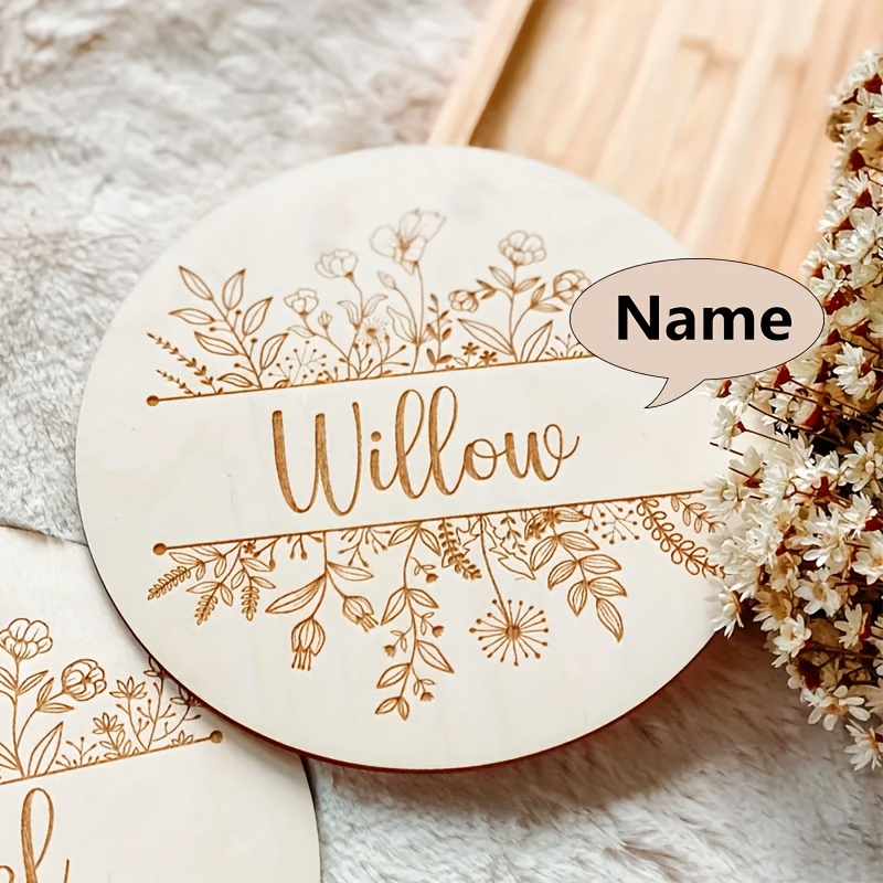 Personalized Floral Engraved N - огляд і ціна Home Decor Product