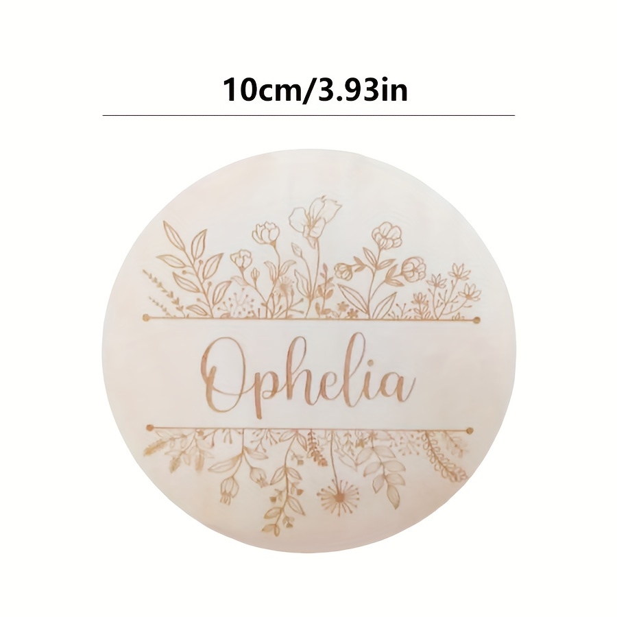 Personalized Floral Engraved N - огляд і ціна Home Decor Product
