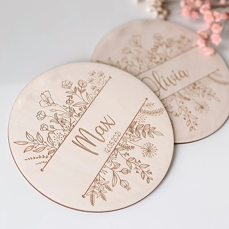 Personalized Floral Engraved N - огляд і ціна Home Decor Product