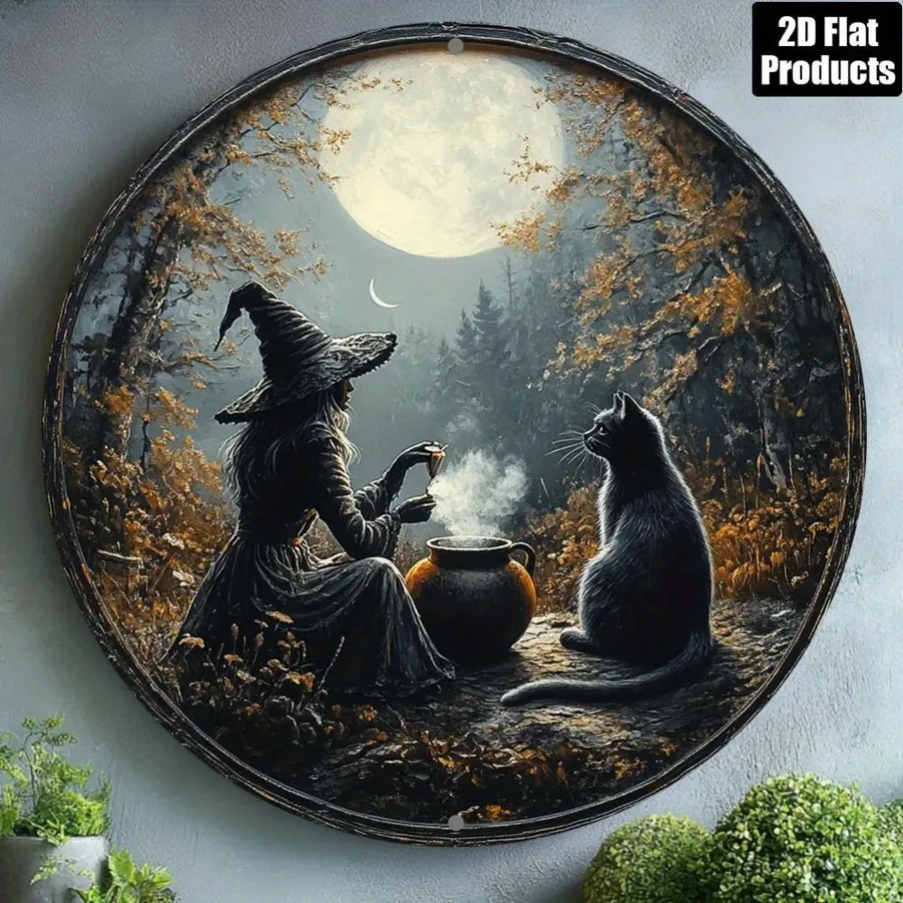1PC Retro Halloween Wall Decor - огляд і ціна Home Decor Cat