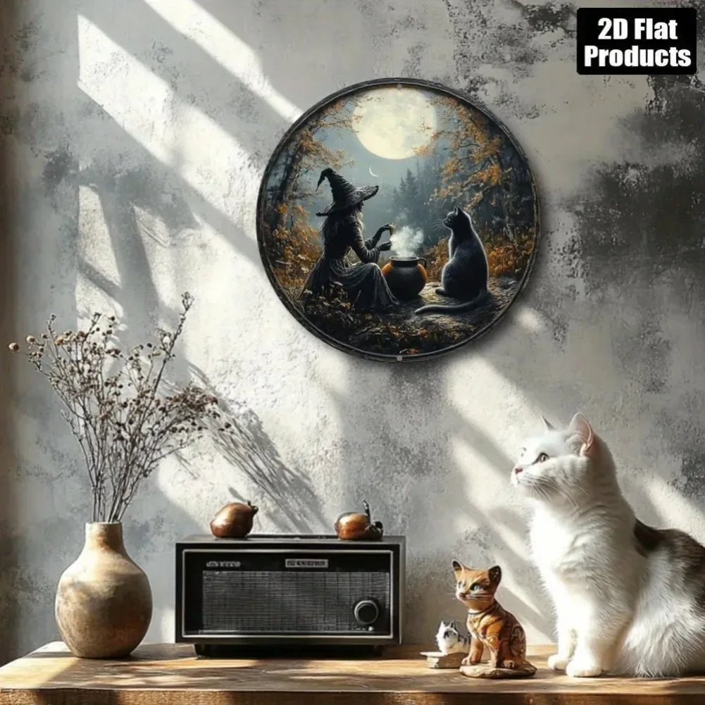 1PC Retro Halloween Wall Decor - огляд і ціна Home Decor Cat