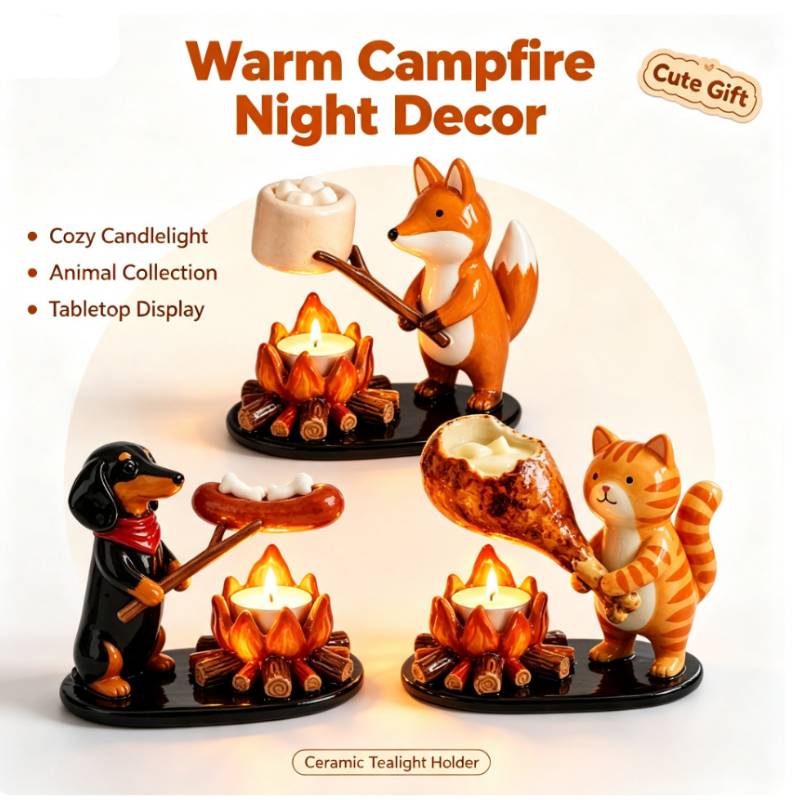 Cat Tealight Holders, Cute Ani - огляд і ціна Home Decor Cat
