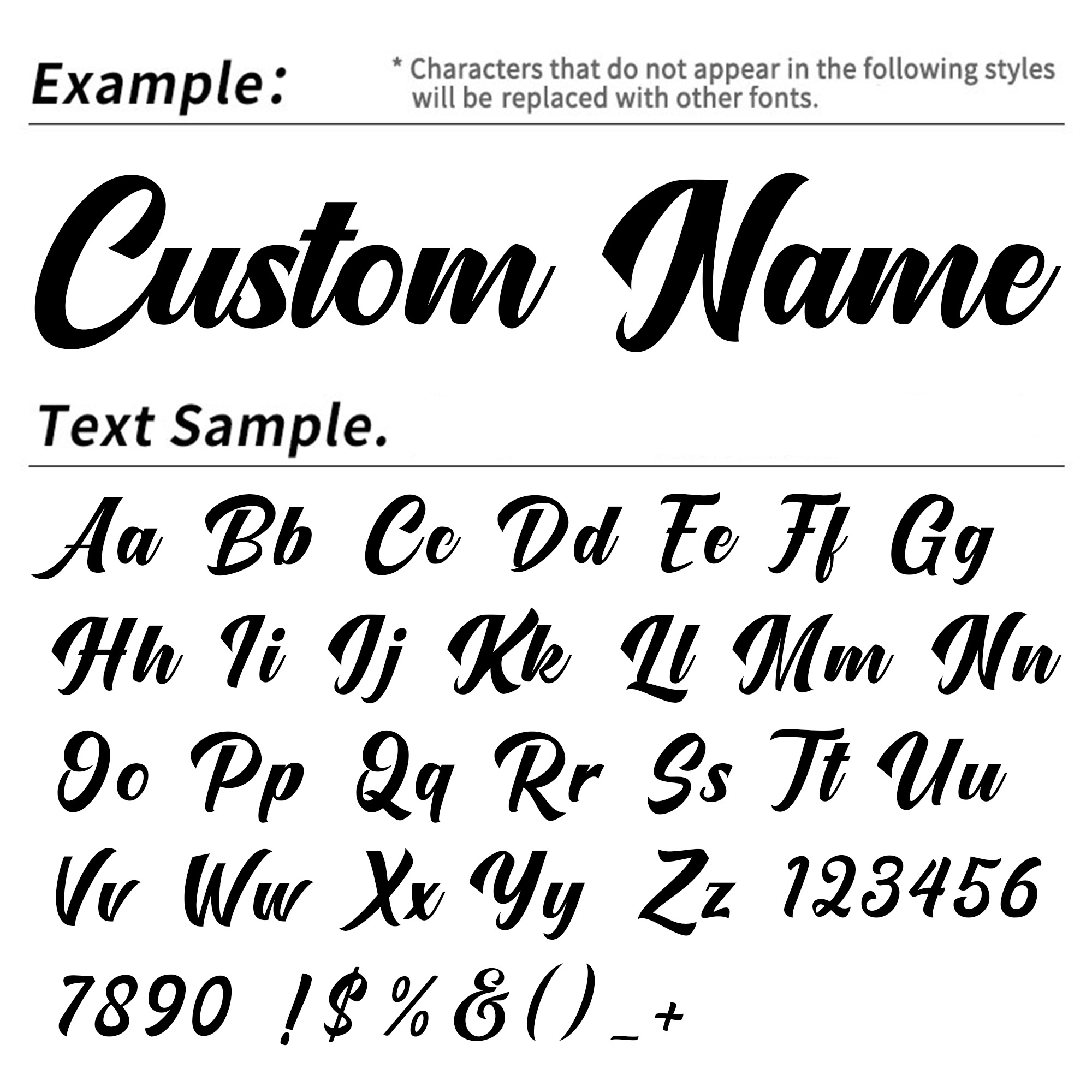 3PCS Custom Name Stickers Pers - огляд і ціна Home Decor Product
