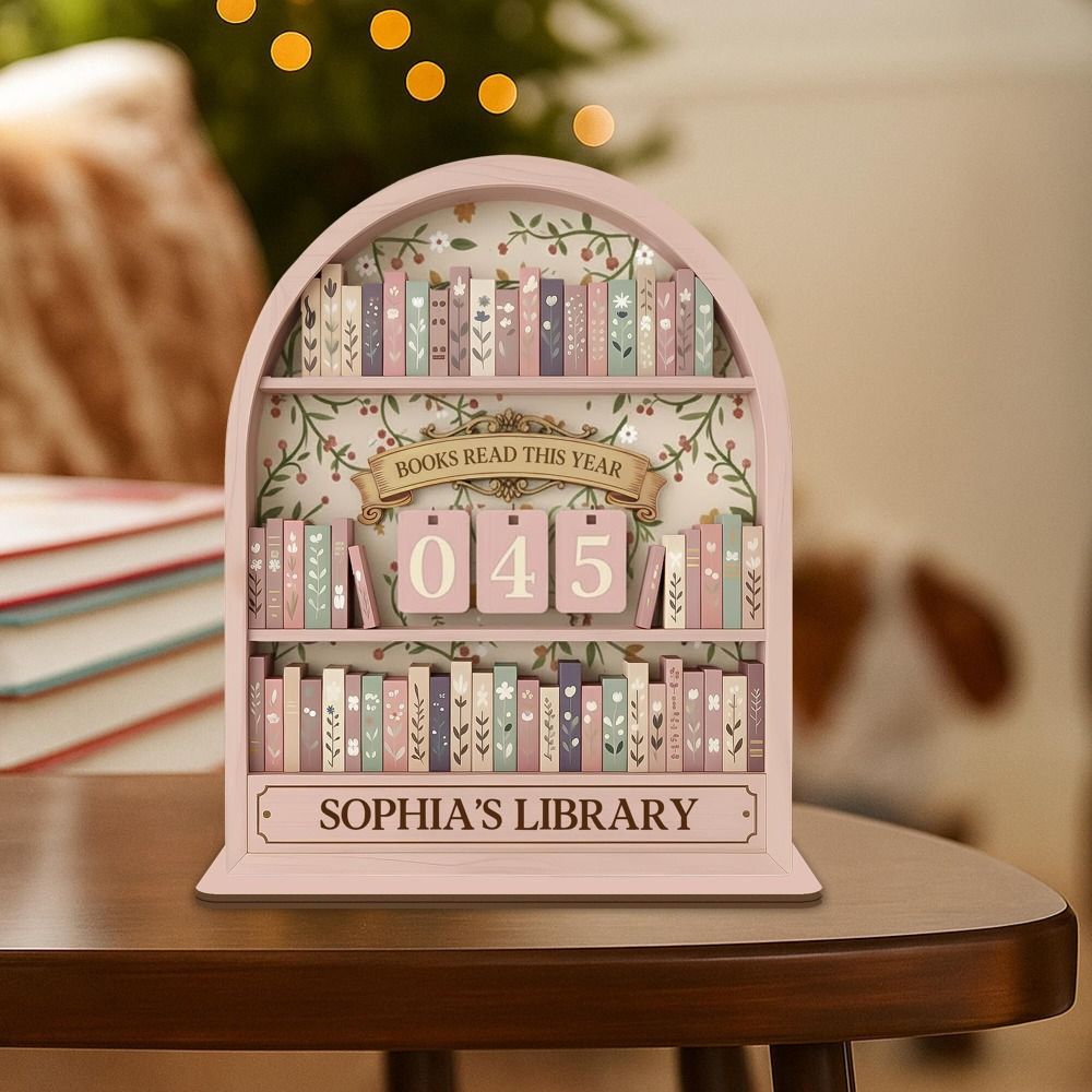 New Wooden Books Read Tracker  - огляд і ціна Home Decor Catalog