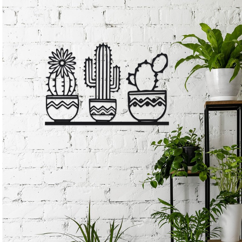Rustic Cactus Metal Wall Decor - огляд і ціна Home Decor Garden Ideas