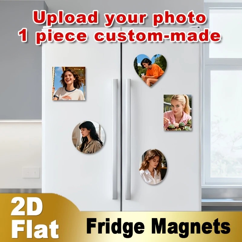Custom Photo Fridge Magnet 2D  - огляд і ціна Home Decor Product