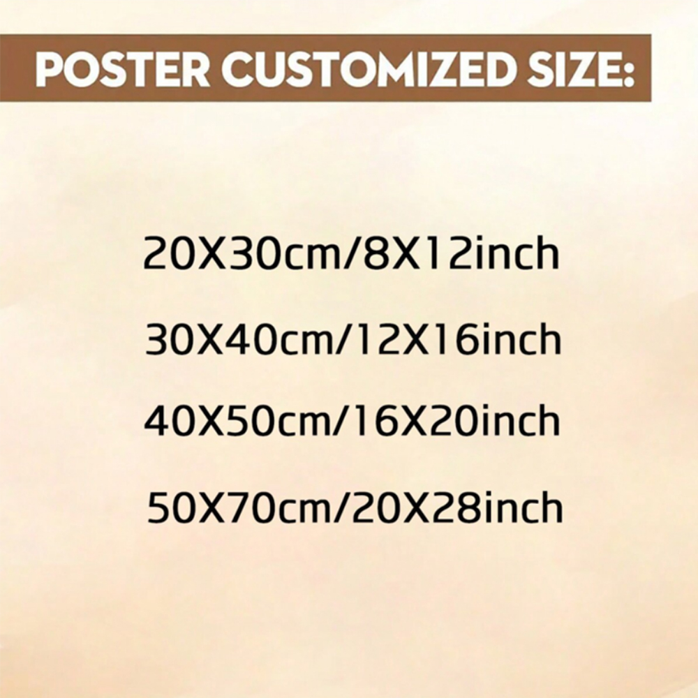 1pc Frameless Personalize Cust - огляд і ціна Home Decor Frames