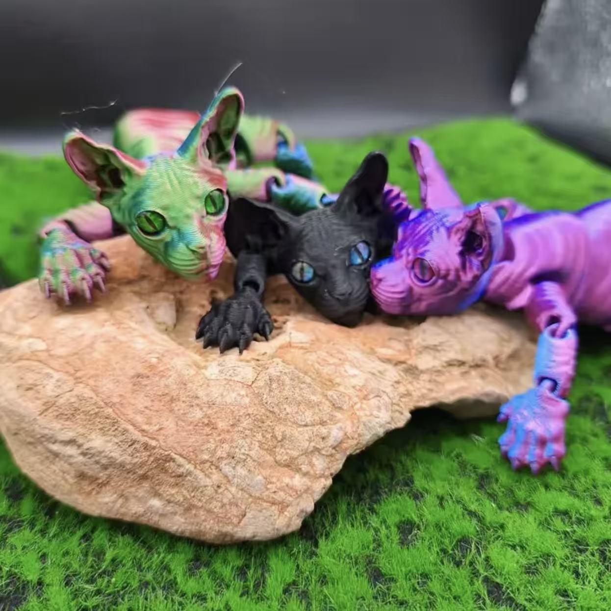 1pc 3D Printed Sphynx Cat Figu - огляд і ціна Home Decor Cat