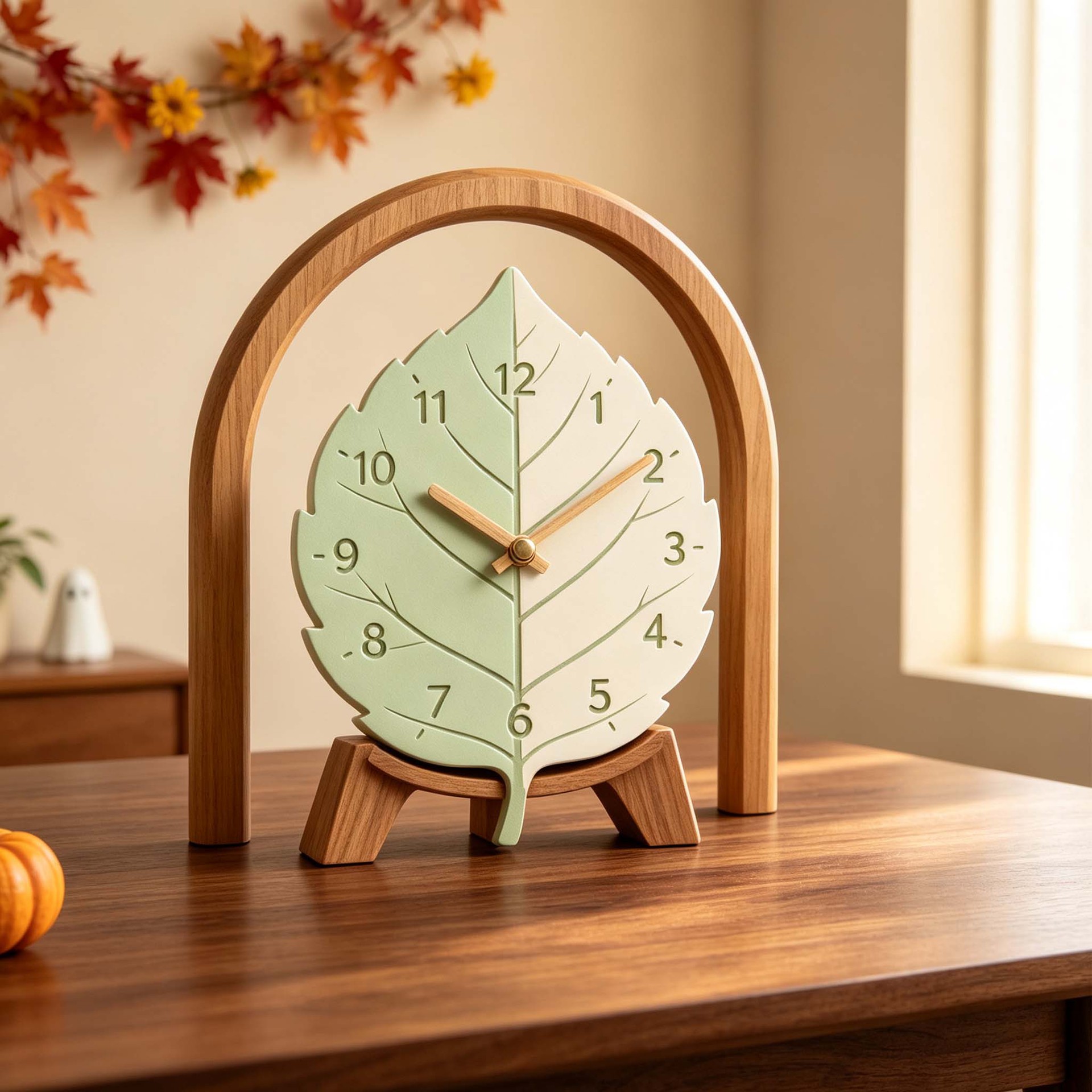 Clock Silicone Molds Leaf Vein - огляд і ціна Home Decor Wall Molding