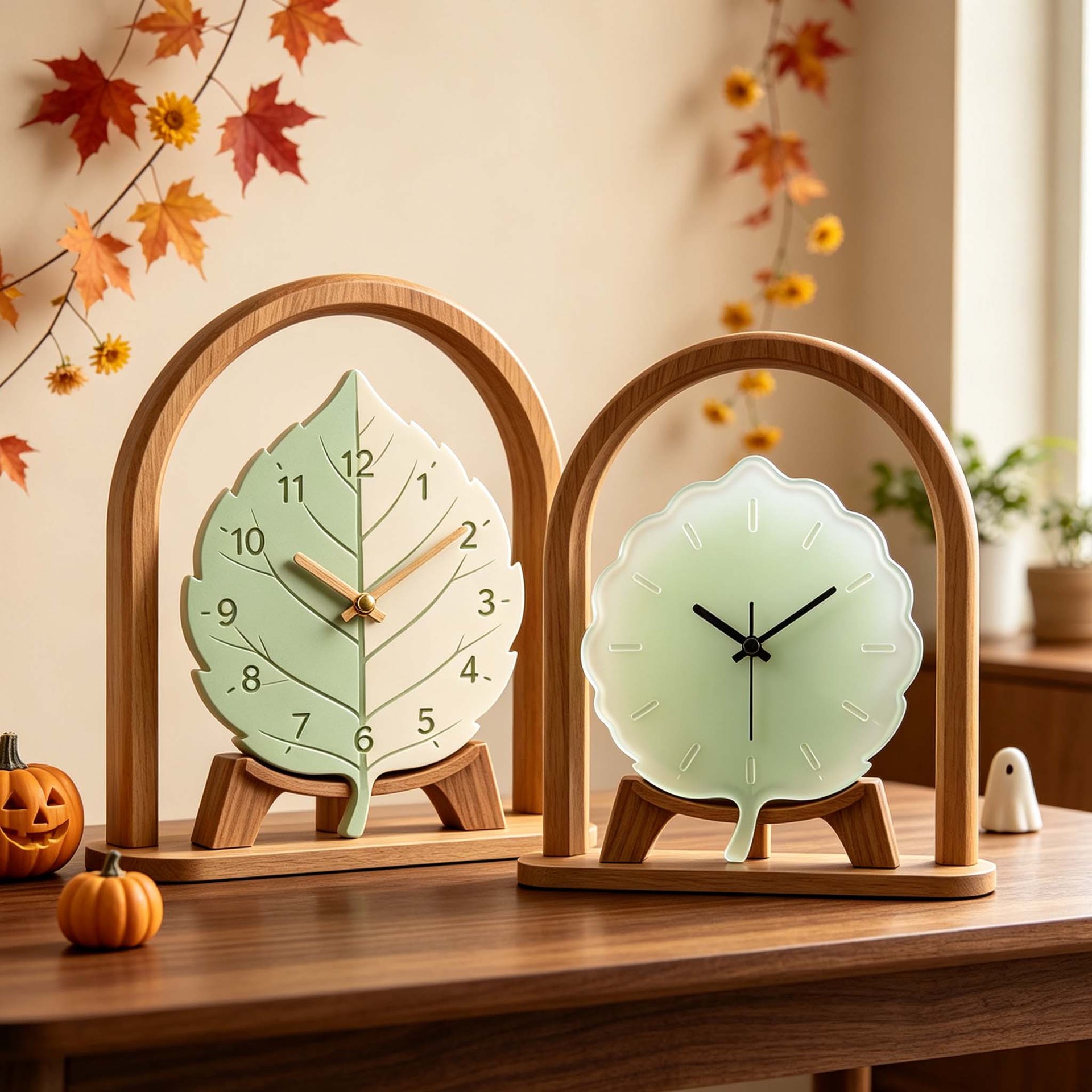Clock Silicone Molds Leaf Vein - огляд і ціна Home Decor Wall Molding