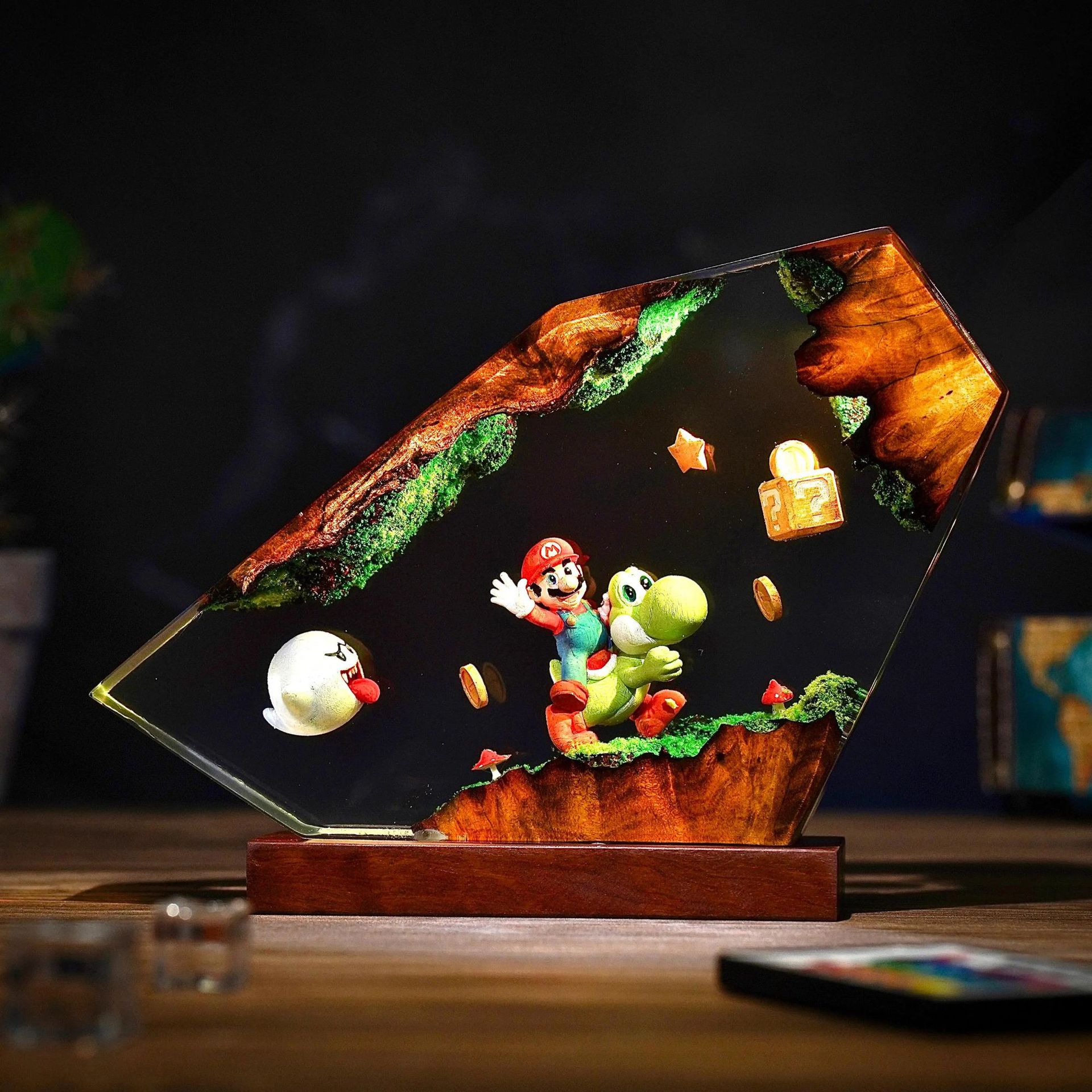 Table Resin Lamp Cartoon Anime - огляд і ціна Home Decor Product