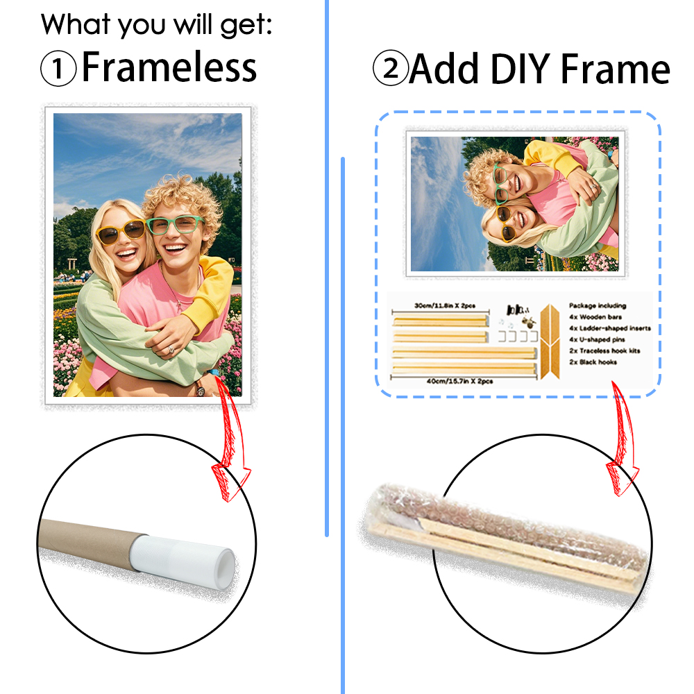 1Pc Custom All Size Canvas Pri - огляд і ціна Home Decor Frames