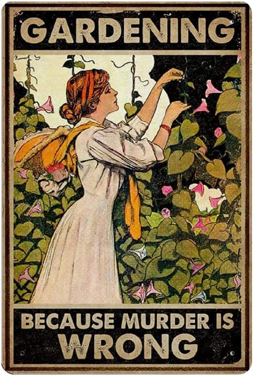 Vintage Funny Metal Tin Sign G - огляд і ціна Home Decor Garden Ideas
