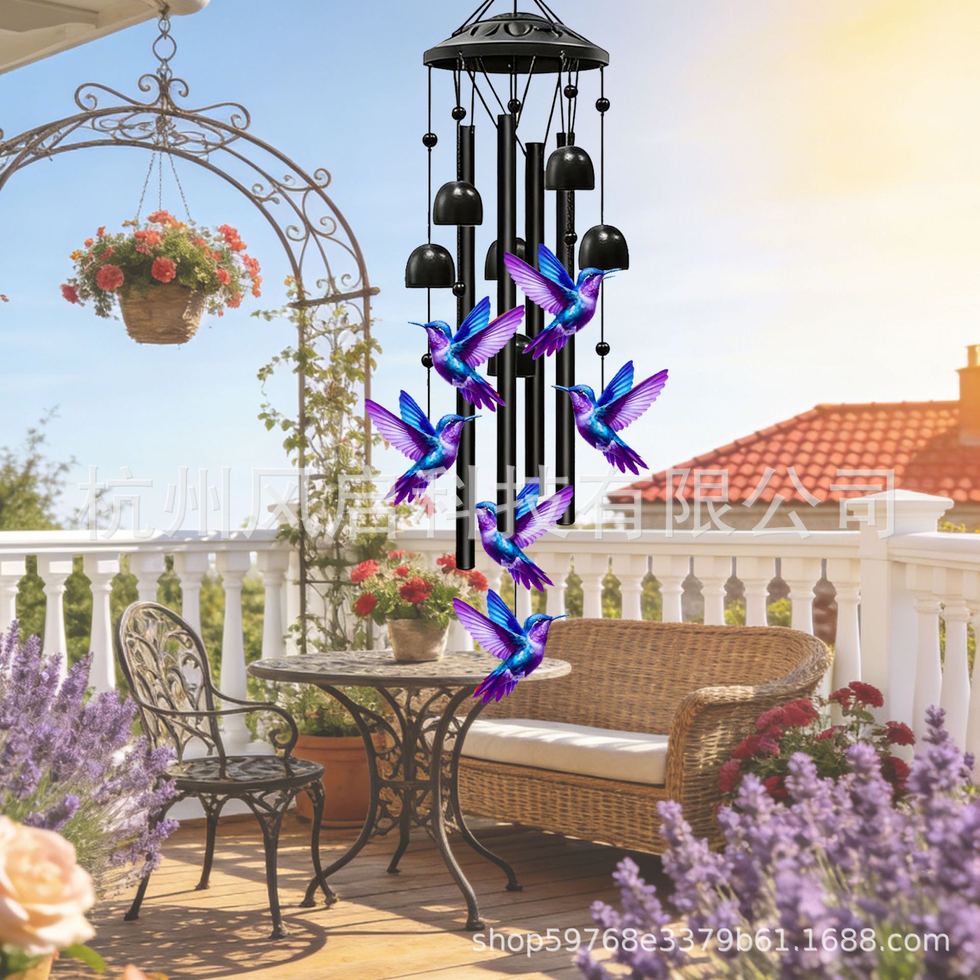 Hummingbird Metal Wind Chimes  - огляд і ціна Home Decor Youtube