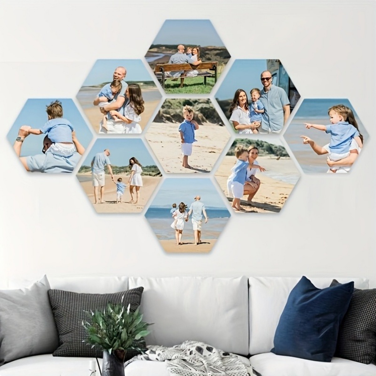 Custom Wall Decor — Modern Hex - огляд і ціна Home Decor Product