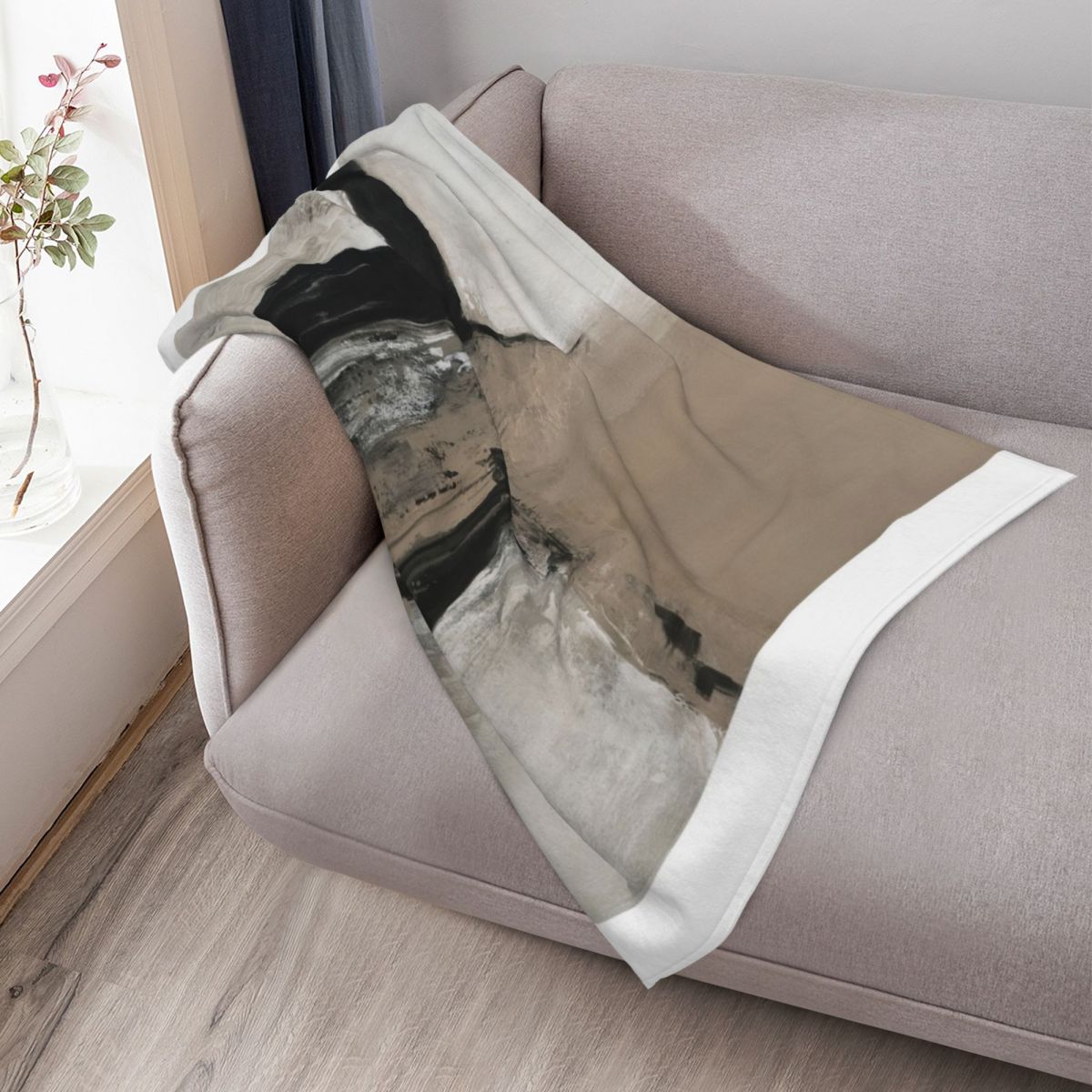 neutral abstract Throw Blanket - огляд і ціна Neutral Throw Blanket