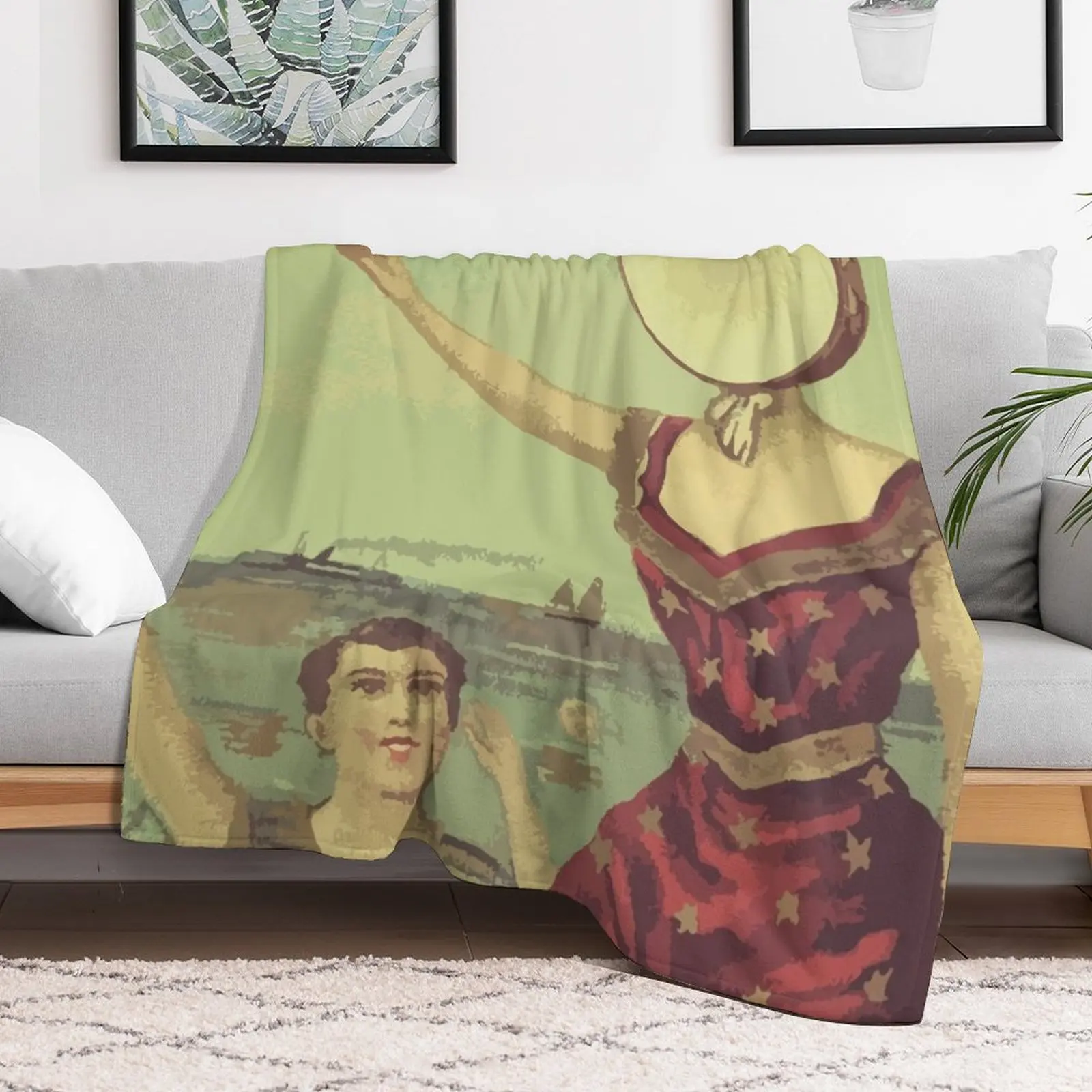 Neutral Milk Hotel In the Aero - огляд і ціна Neutral Throw Blanket