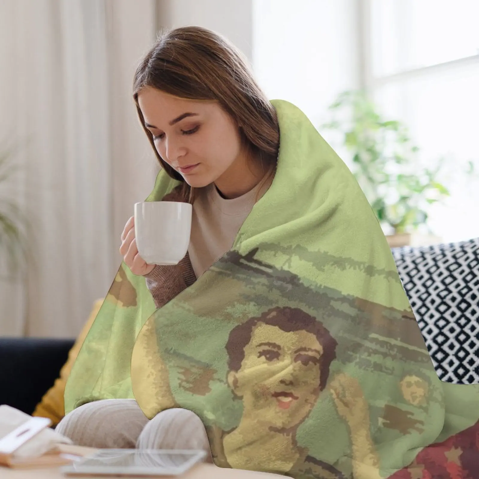 Neutral Milk Hotel In the Aero - огляд і ціна Neutral Throw Blanket