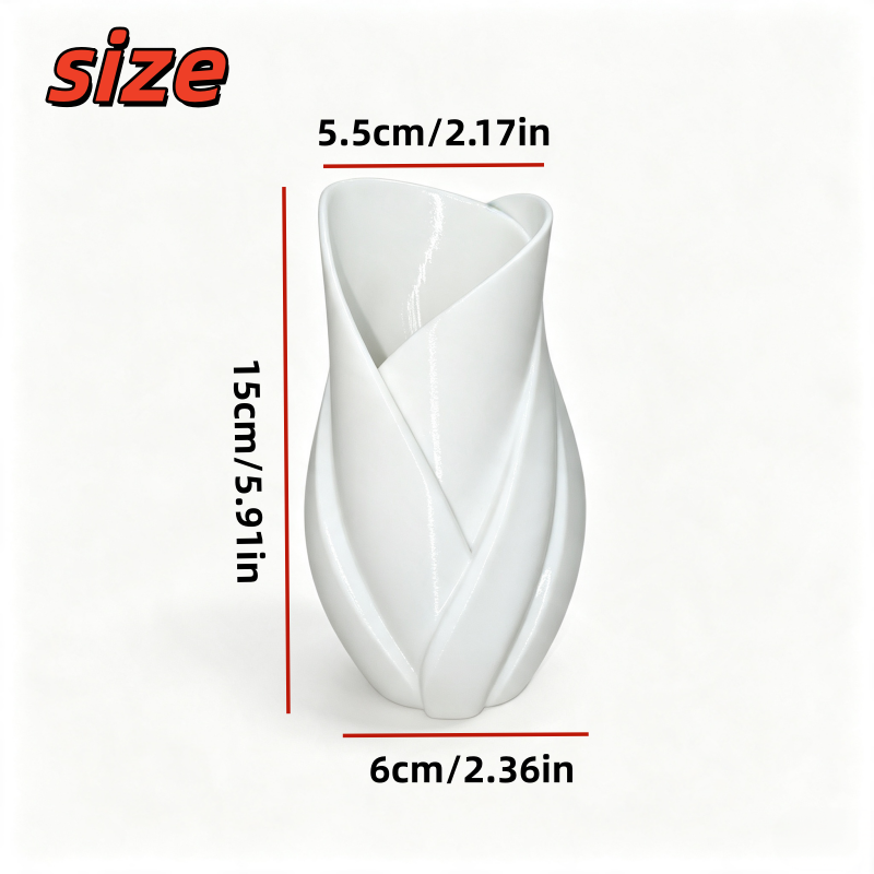 Petal-Shaped Matte White Small - огляд і ціна Home Decor Locations