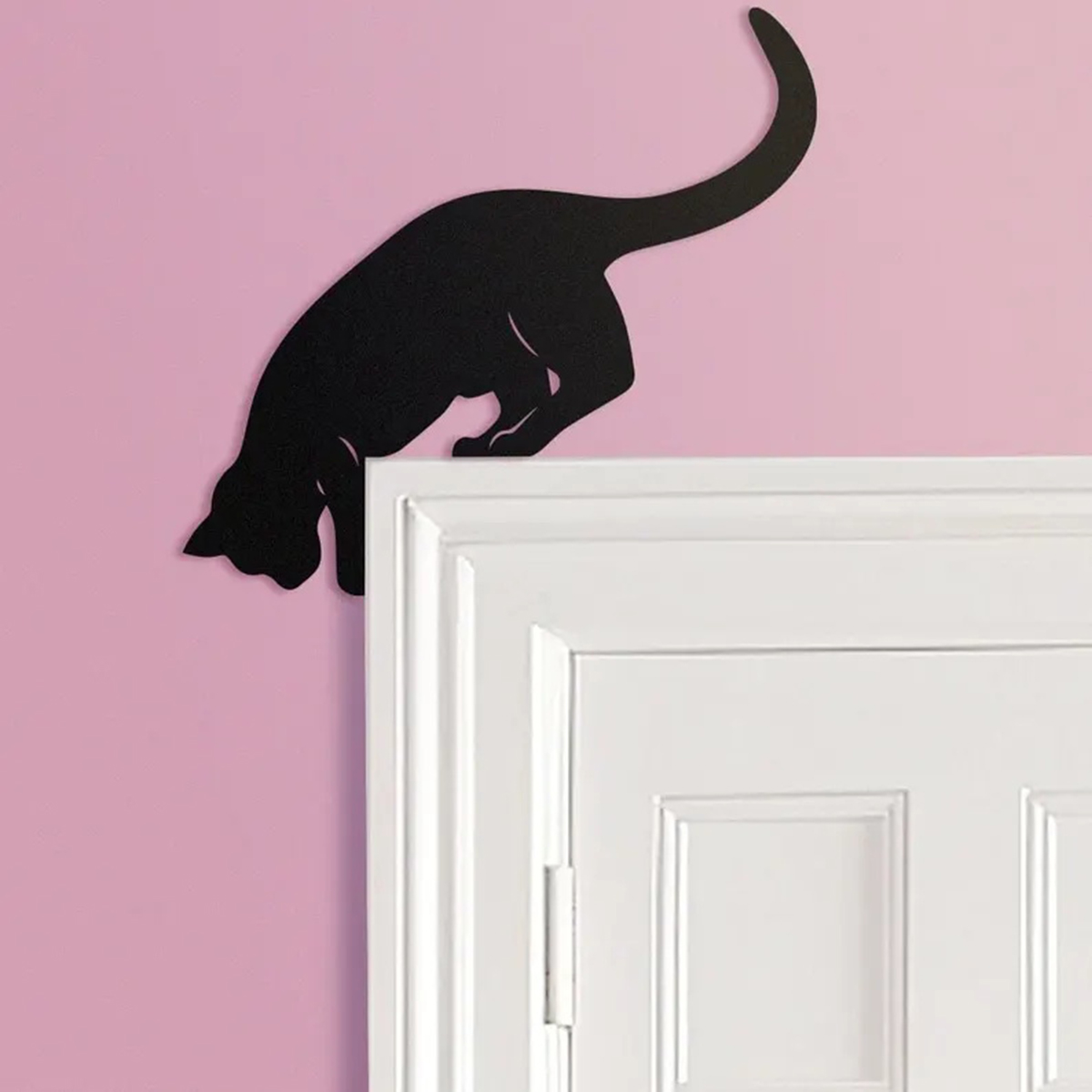 Cat Looking Down Door Topper D - огляд і ціна Home Decor Cat