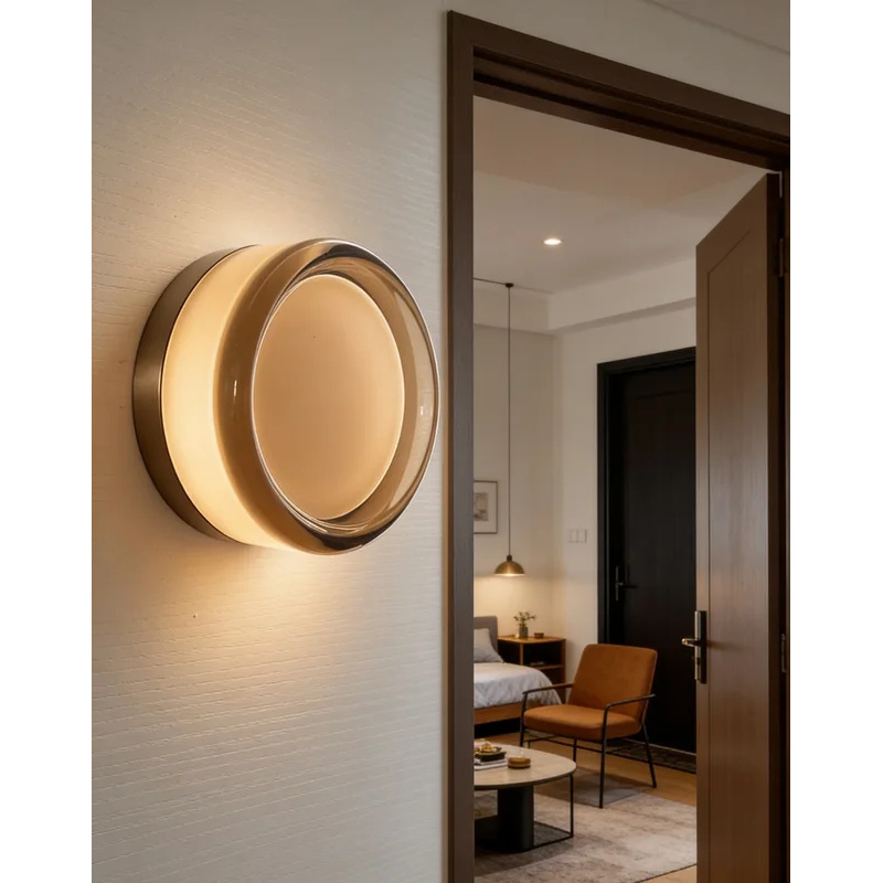 Modern Glass LED Wall Sconce R - огляд і ціна Home Decor Wall Molding