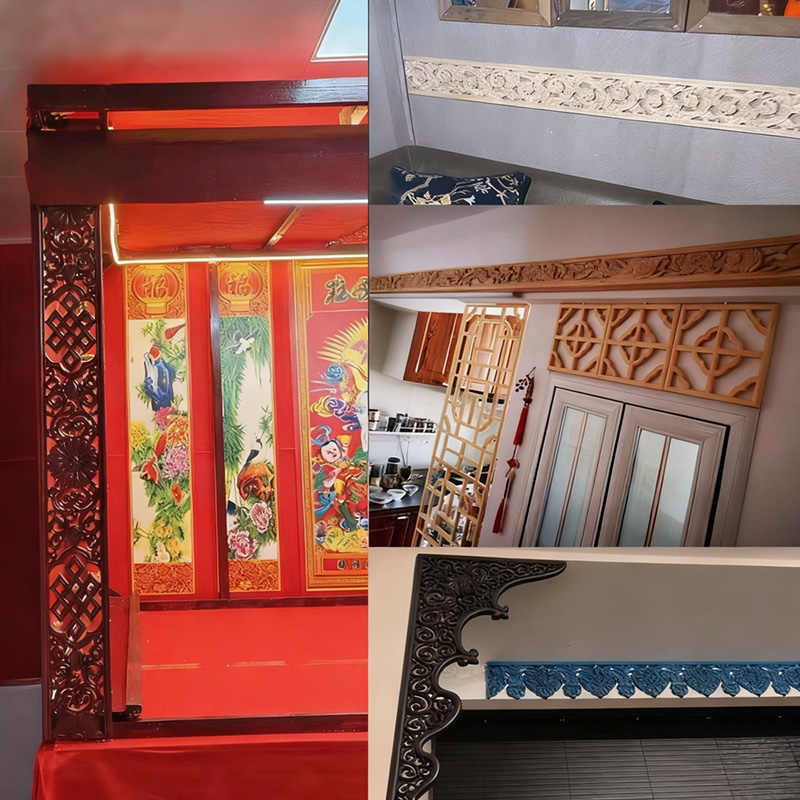 Decorative Wood Molding Wood C - огляд і ціна Home Decor Wall Molding