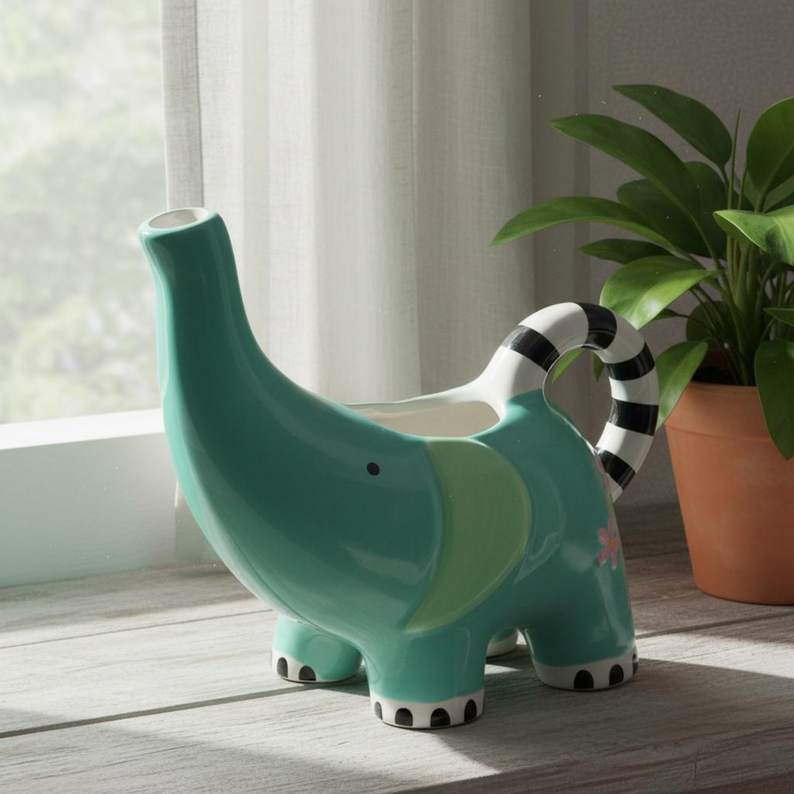Elephant Watering Can Gift Ide - огляд і ціна Home Decor Garden Ideas
