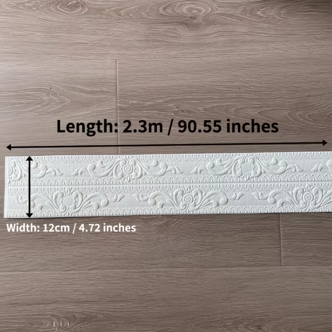 1pc Flexible Foam Molding Trim - огляд і ціна Home Decor Wall Molding
