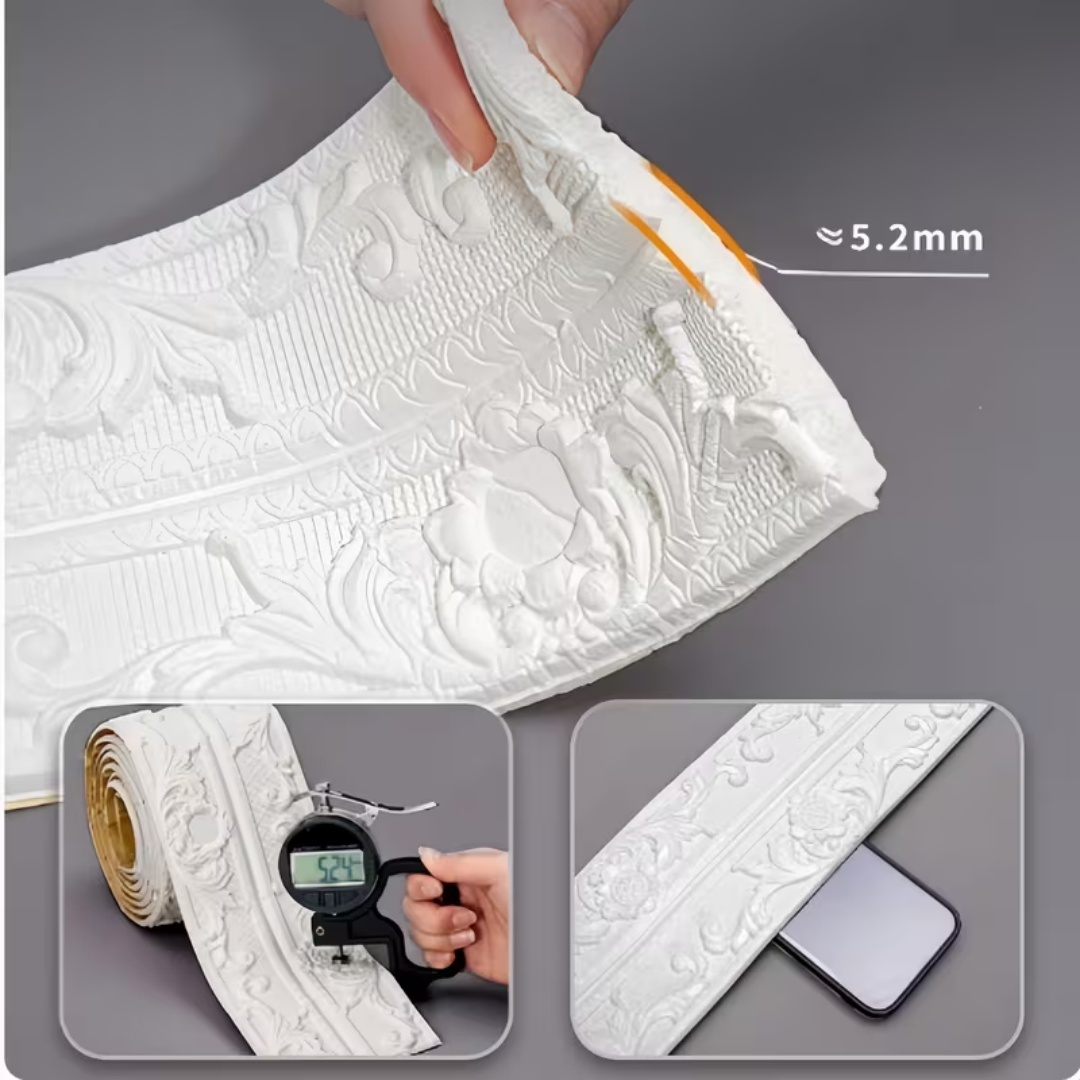 1pc Flexible Foam Molding Trim - огляд і ціна Home Decor Wall Molding