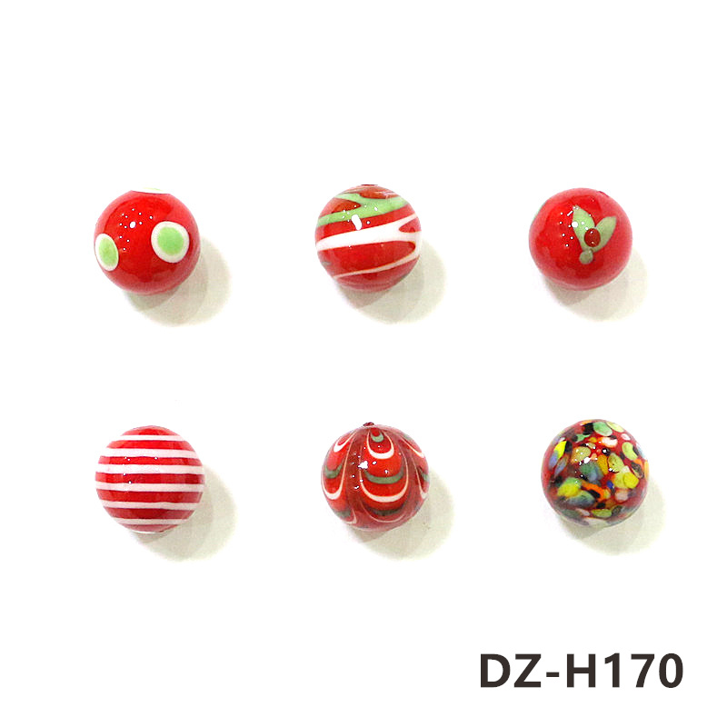 6pcs Red Rare Glass Marbles Ba - огляд і ціна Home Decor Garden Ideas