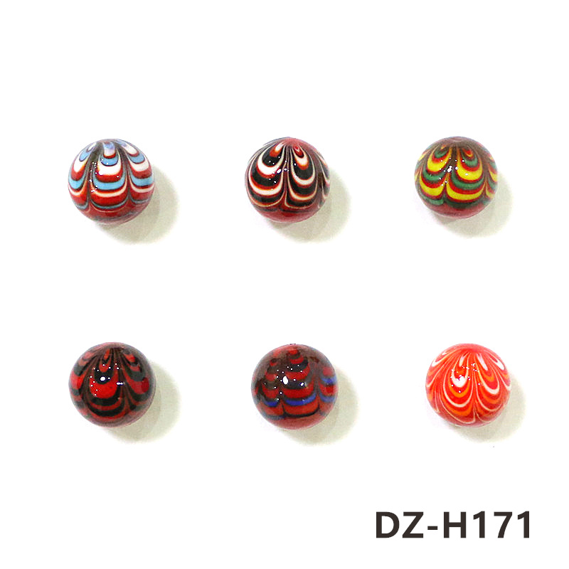 6pcs Red Rare Glass Marbles Ba - огляд і ціна Home Decor Garden Ideas