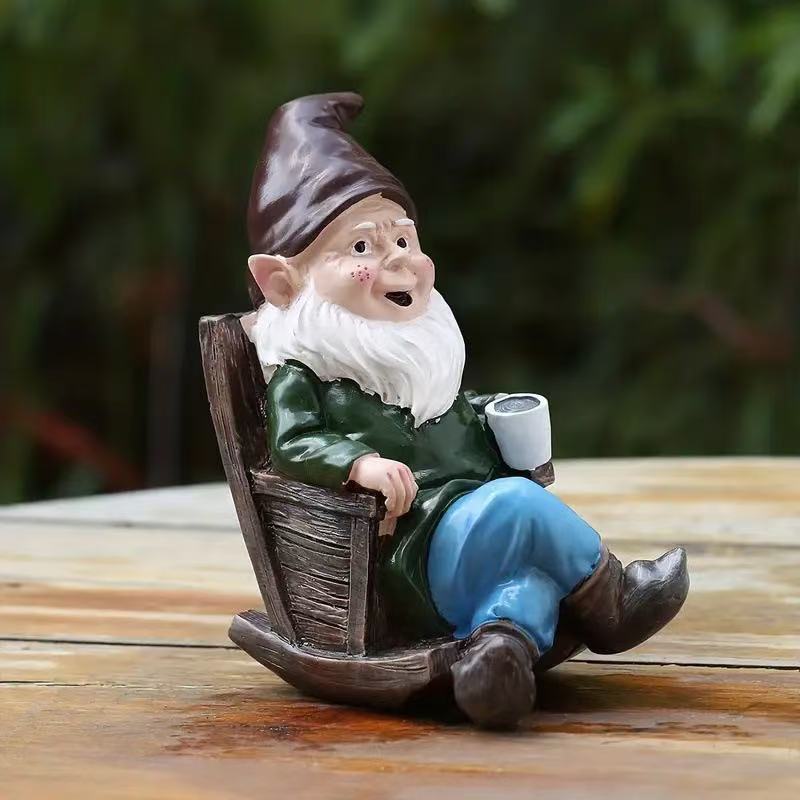Creative Resin Dwarf Ornament  - огляд і ціна Home Decor Garden Ideas