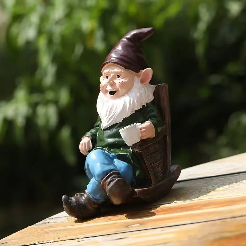 Creative Resin Dwarf Ornament  - огляд і ціна Home Decor Garden Ideas