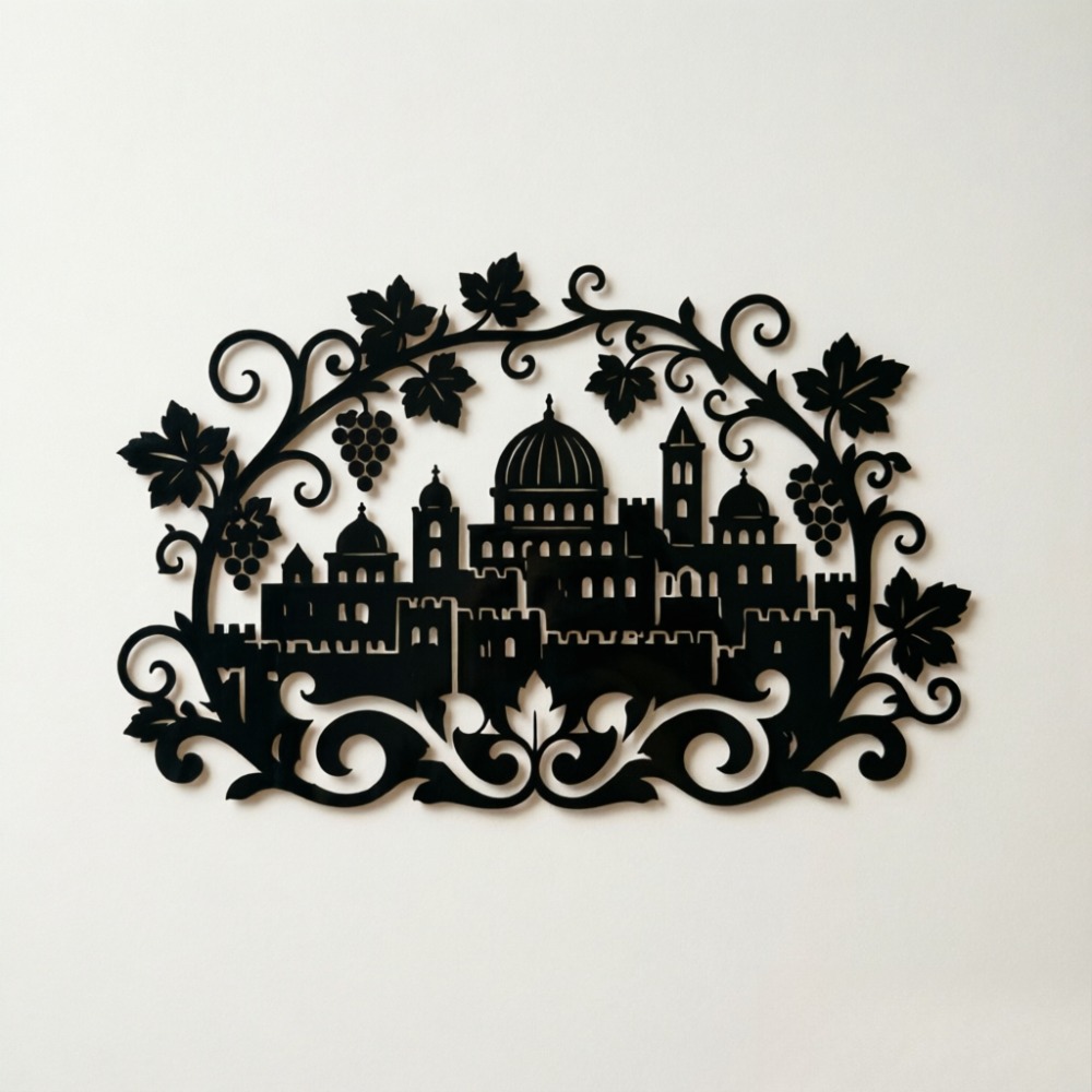 CIFBUY Iron Wall Art Jerusalem - огляд і ціна Home Decor Living Room