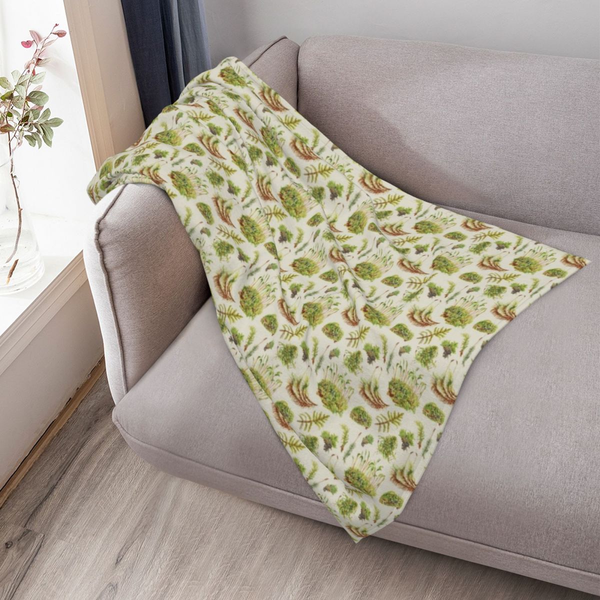 Mosses - Neutral Throw Blanket - огляд і ціна Neutral Throw Blanket