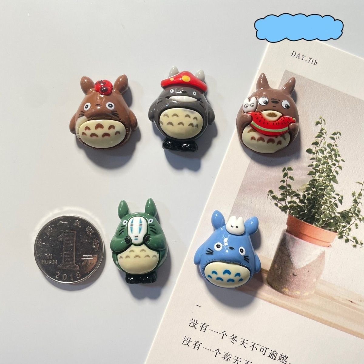 Totoro Anime Resin Fridge Magn - огляд і ціна Home Decor Product